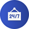 Hỗ trợ khách hàng 24/7