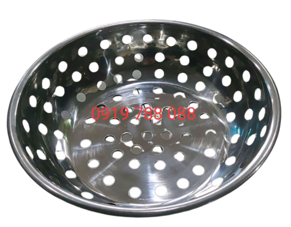 Thau, rổ inox giá rẻ, mẫu mã đẹp, phù hợp nhu cầu sử dụng hằng ngày