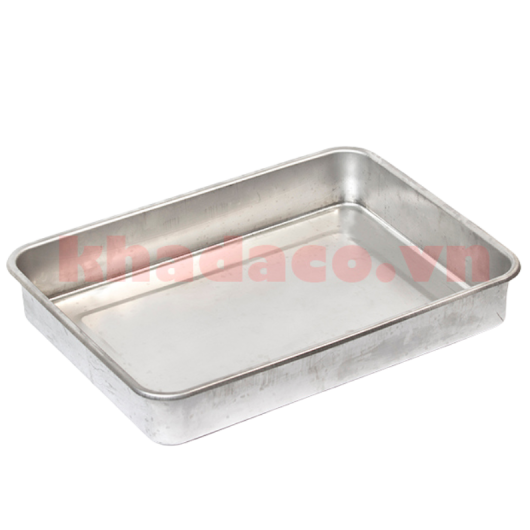 Khay inox 355 x 460
